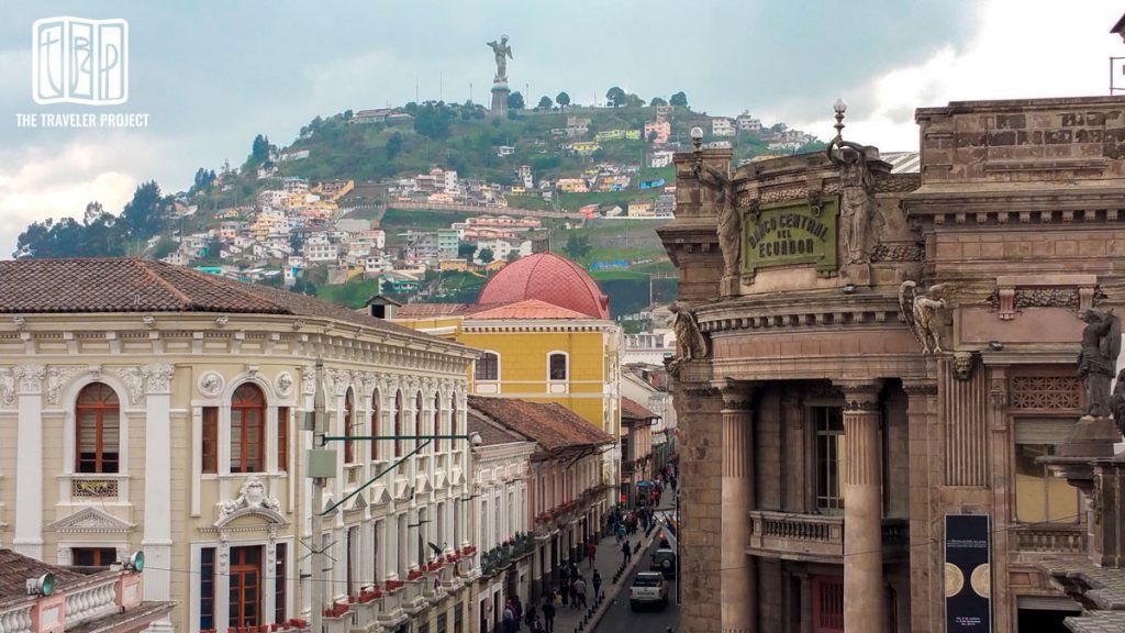 En el centro histórico que visitar en Quito está la calle García Moreno Ecuador